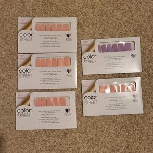 Color Street Nails Lot of 5